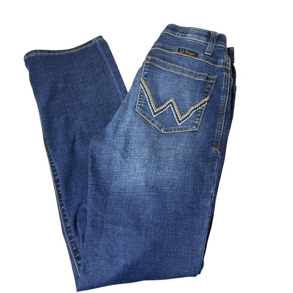 Wrangler Ultimate Riding Jean Willow Mid-Rise Bootcut Size Womens 9*34 - Picture 12 of 16